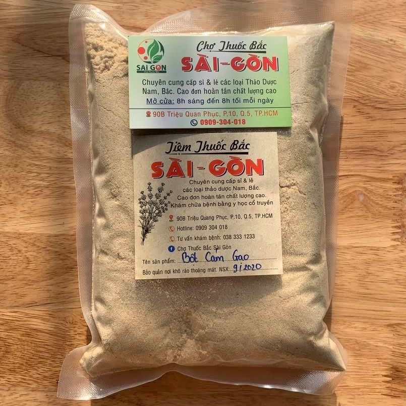 Bột Cám Gạo Nguyên Chất Nhà Làm 500g