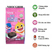 Rong biển Organic bổ sung Canxi & DHA gói 4gr Hàn Quốc