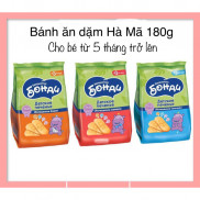 Bánh ăn dặm hà mã 180g bổ sung Fe, I-ốt & Canxi (Nga) date 1/2022