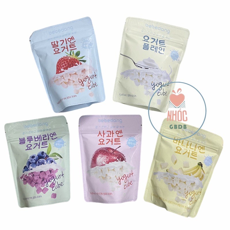 Sữa chua khô sấy lạnh Bebedang Hàn Quốc (date 6/2022)