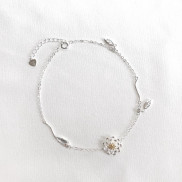 Lắc Chân Bạc Blue Peach Daisy Tini LC217