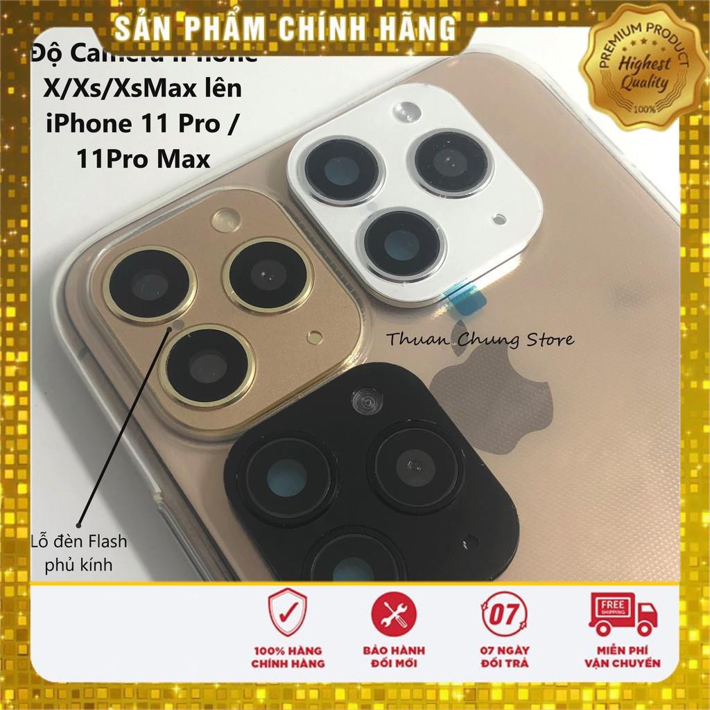 Kính Độ Camera lồi có lỗ Flash Iphone 11 Pro Max cho Iphone X L Xs Max