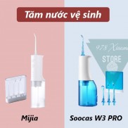 Máy tăm nước Xiaomi Soocas W3 Pro - Bình xịt vệ sinh răng miệng Xiaomi Mijia Flosser