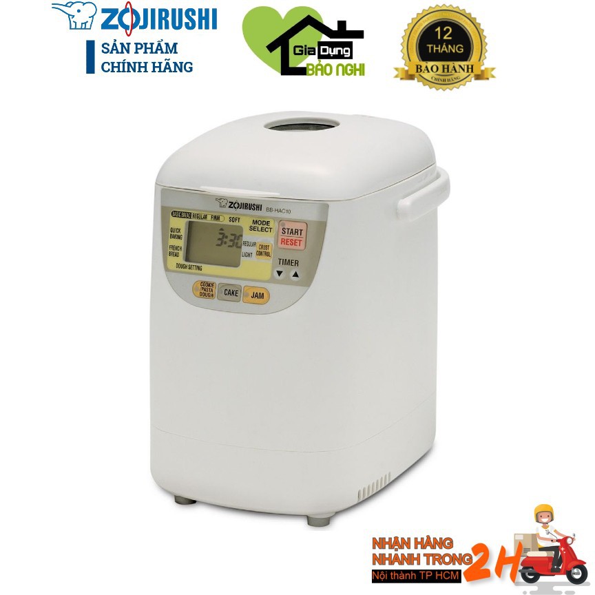 Máy Làm Bánh Mì Tự Động Zojirushi ZOLN-BB-HAQ10-WZ - Hàng chính hãng