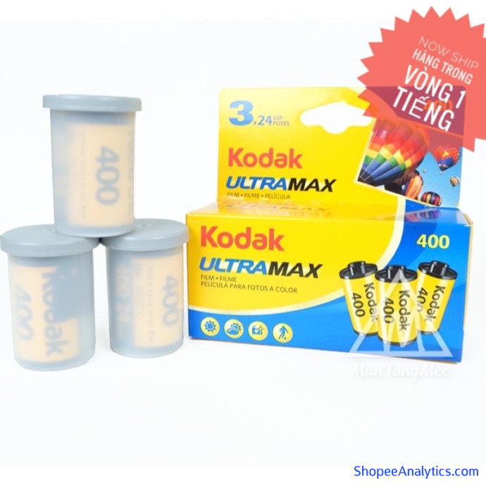 Review Film Kodak Ultramax 400, 24 tấm ,date mới nhất 2023 - film 135 - film 35