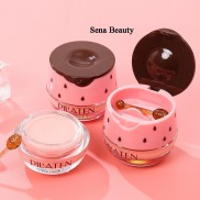 Mặt nạ ngủ môi kiêm son dưỡng môi dâu mật ong Pil'aten Senabeauty