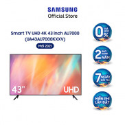 Smart Tivi Samsung 4K UHD 43 Inch UA43AU7000KXXV - Miễn phí lắp đặt