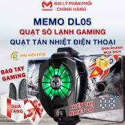 Quạt tản nhiệt điện thoại sò lạnh Memo DL05/Memo DL06/Memo DL03 - Quạt tản nhiệt điện thoại pin sạc Memo FL01/Memo FL05