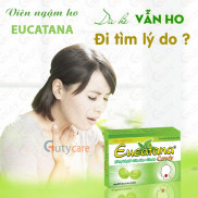 Viên kẹo ngậm ho bạc hà Eucatana, kẹo ngậm đau họng, viên ngậm ho, kẹo ngậm ho cho bé bạc hà tiêu đờm, giảm đau họng