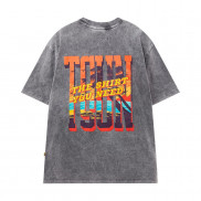 Áo thun TSUN Beachy Beachy Wash Tee - Xám - Unisex