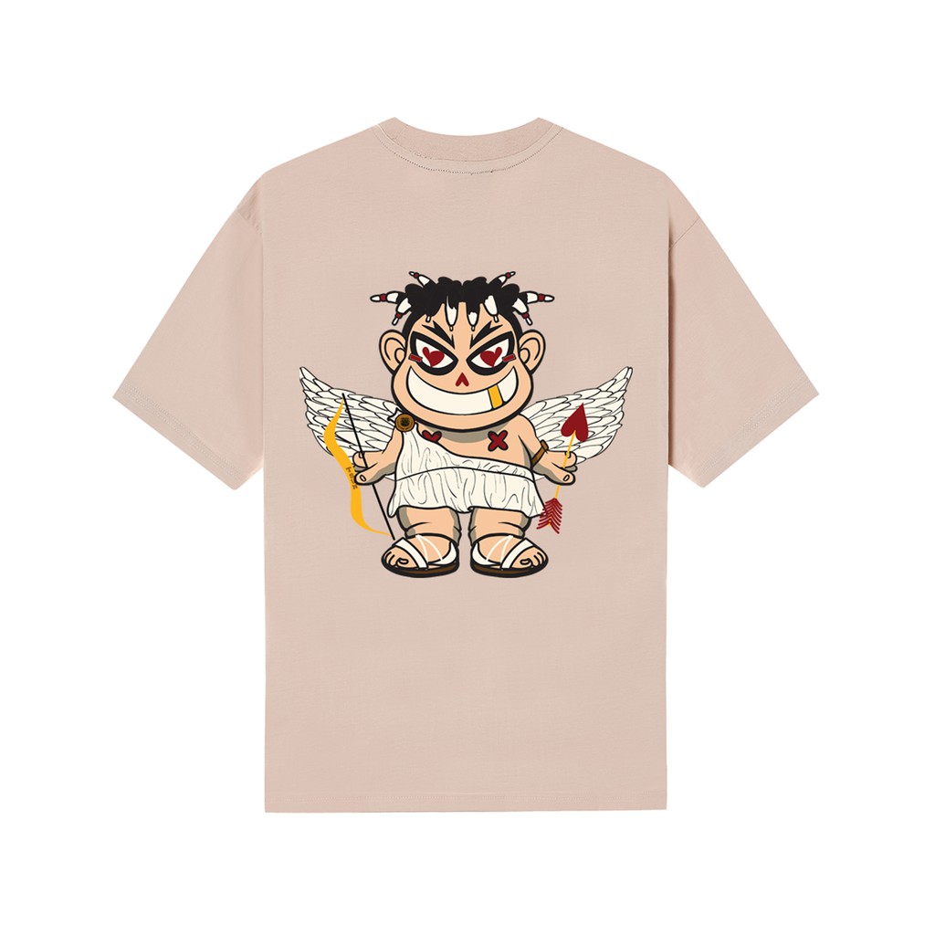 Áo thun TSUN Mascot Cupid Tee - Tan - unisex