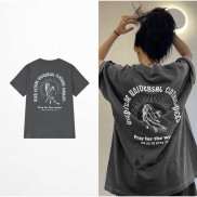 Áo Thun BÀN TAY màu xám form unisex