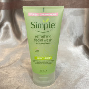 Sữa Rửa Mặt SIMPLE Facial Wash Gel