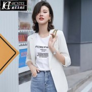 áo blazer nữ tay đính khuy phong cách hàn quốc cá tính