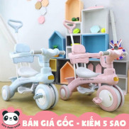  FREESHIP !!! Xe đẩy kiêm xe chòi chân, xe đạp 3 bánh có khung bảo vệ an toàn cho bé 618