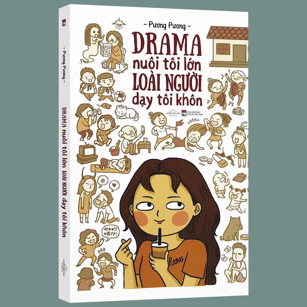 Sách - Drama nuôi tôi lớn, loài người dạy tôi khôn (Kèm Postcard)