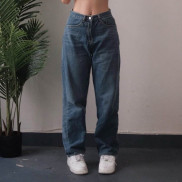 Quần ERRORIST jeans ống suông basic
