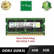 Ram laptop 4gb DDR3L hoặc DDR3 bus 1600, 1333 và 1066 dùng cho laptop, và các loại khác, bảo hành 3 năm