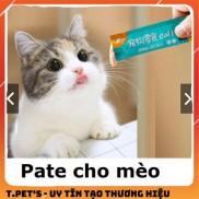 Gel dinh dưỡng dạng ướt, dạng pate snack súp thưởng cho mèo