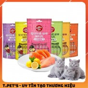 Súp thưởng WANPY HAPPY 100 cho mèo gói 5 ống