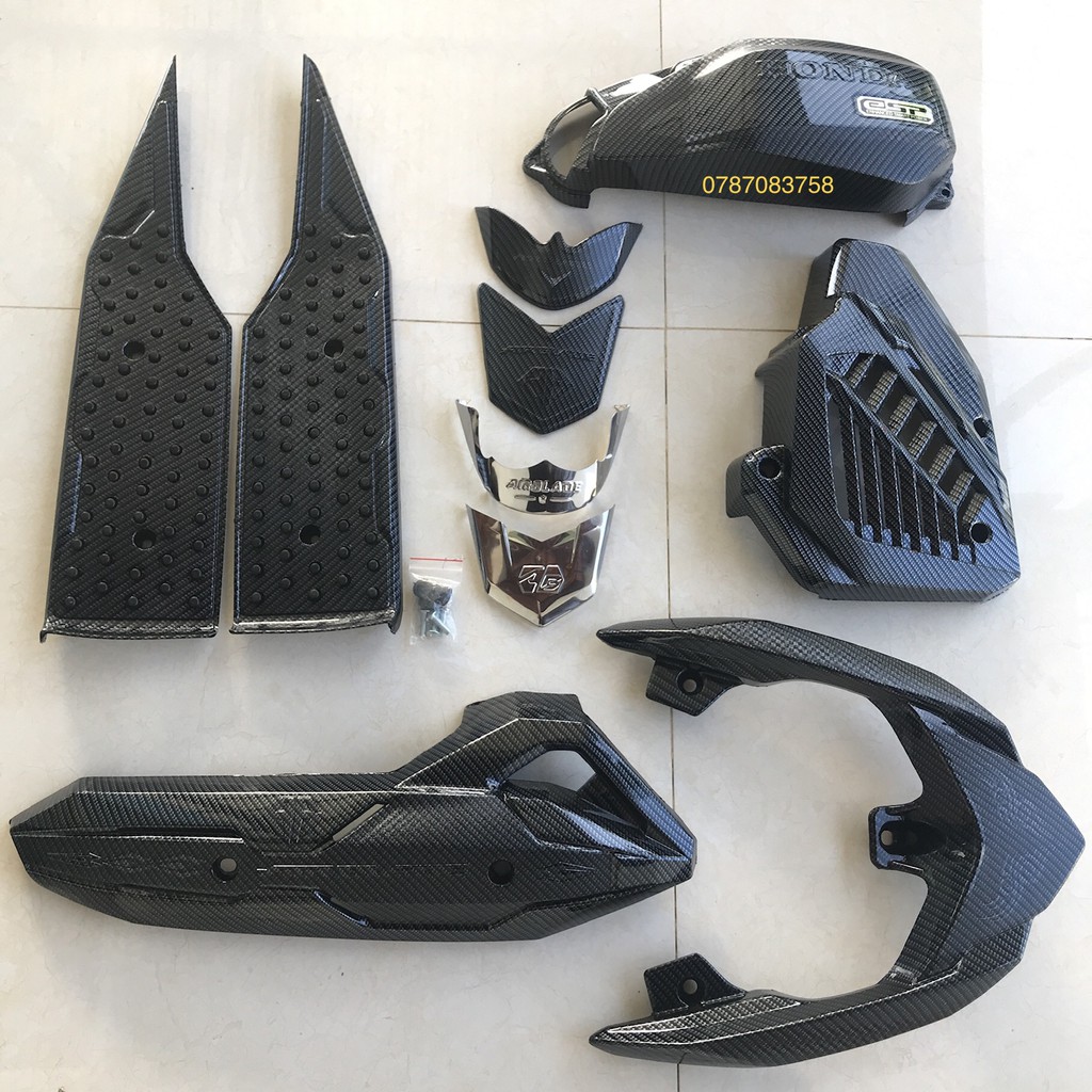 AirBlade 2016-2019 ốp carbon