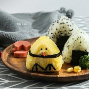 [Tam giác] Khuôn cơm nắm onigiri cho bé ăn dặm, 2 chi tiết