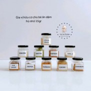 15 loại gia vị hữu cơ cho bé ăn dặm, dùng để ướp các món đạm thơm ngon tròn vị