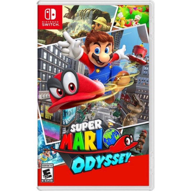 Game Nintendo Switch : Mario Odyssey likenew