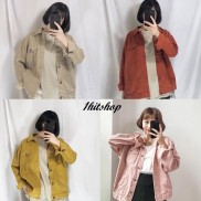 Áo Khoác JEAN KAKI 4 MÀU Ulzzang Unisex 1hitshop