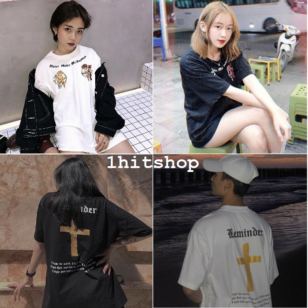 Áo Thun HATE.R Ulzzang Unisex 1hitshop