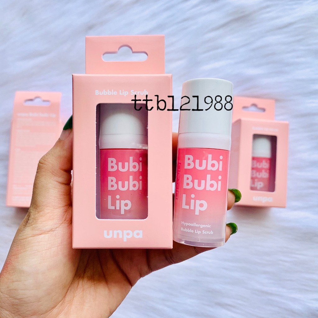 GEL TẨY TẾ BÀO CHẾT + THẢI ĐỘC CHÌ MÔI BUBI BUBI LIP 12ML