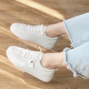 (ẢNH THẬT) Giày thể thao nữ học sinh đế dẻo dây rút hàng hot trend