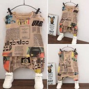 Bộ ba lỗ bé trai, bé gái cho bé từ 6-40kg URBAN