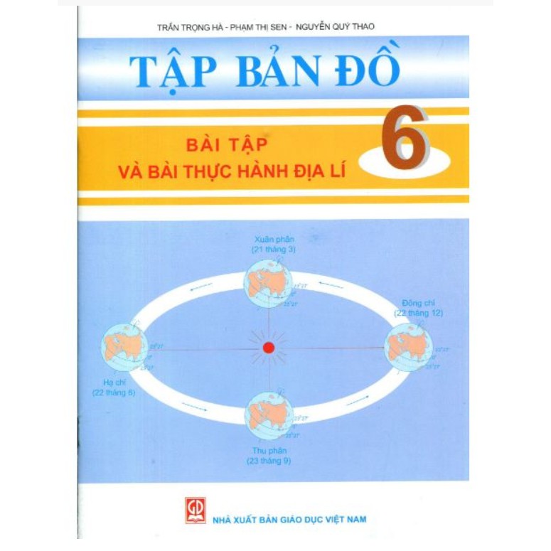 Sách - Tập Bản Đồ Bài Tập Và Bài Thực Hành Địa Lí Lớp 6