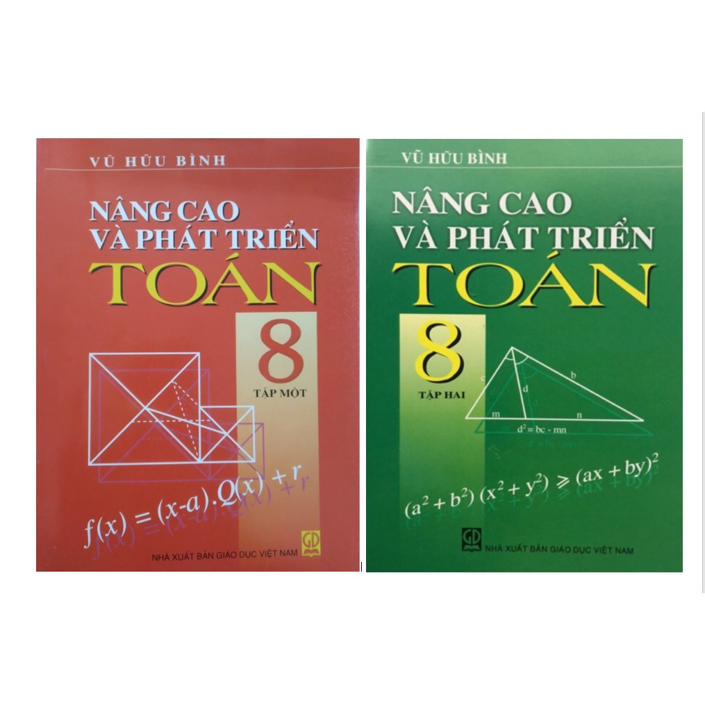 Sách - Nâng cao và phát triển Toán 8 (tập 1 + tập 2)