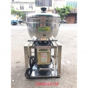 Máy xay thịt, giò chả đa năng, xay ruốc ( chà bông) chân inox 1500w nồi 24cm  lõi đồng, tặng kèm 1 que đánh ruốc