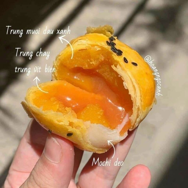 BÁNH PÍA TRỨNG CHẢY NGÀN LỚP ĐÀI LOAN