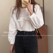 ÁO BABYDOLL VIỀN CHỈ ULZZANG (ảnh thật/sẵn)