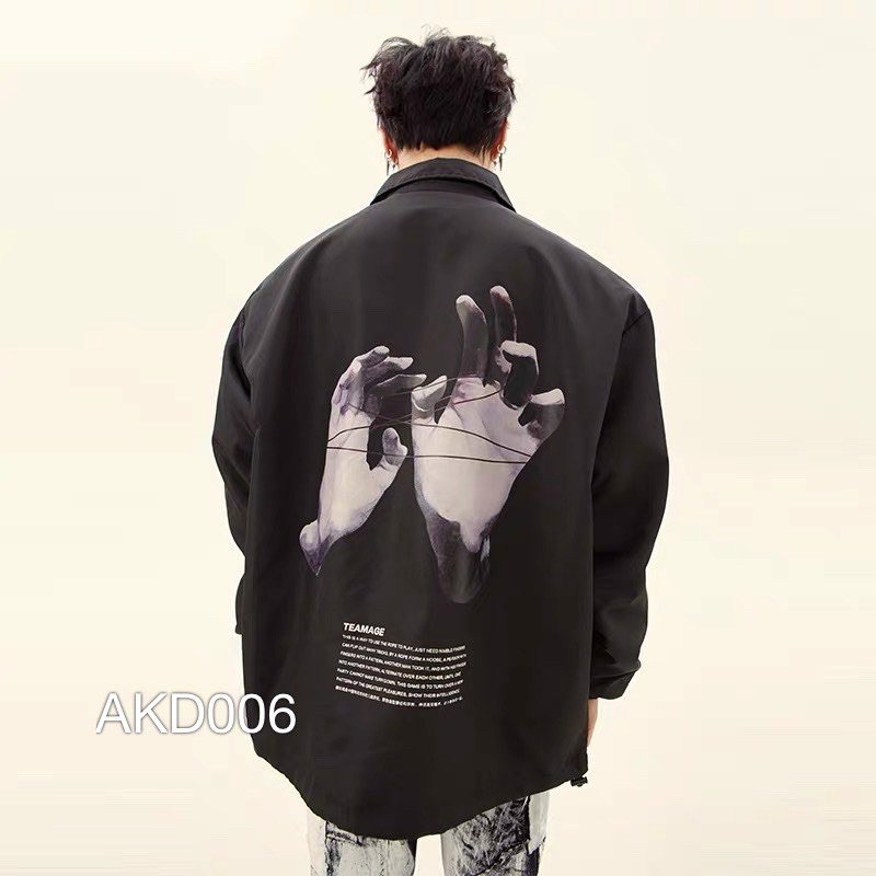 AKD006 - JACKET DÙ TEAMAGE ( BÀN TAY )