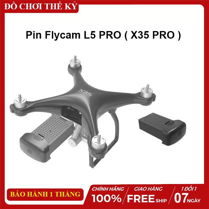 Pin máy bay Flycam L5 Pro ( X35 Pro ) - Chính Hãng