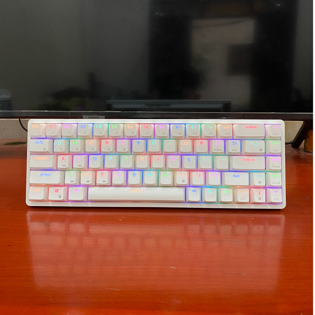 RK G68 RGB HOTSWAP - Bàn phím cơ không dây Royal Kludge RK G68 Bluetooth 5.1 và Wireless 2.4G - Chính Hãng