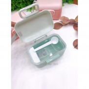 Hộp đựng sữa bột cho bé (hình chữ nhật) có quai xách tiện lợi