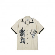 DirtyCoins Skeleton Bowling Shirt
