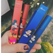 Son Kem Lì Mickey Đỏ Xanh siêu lì mềm mượt nội địa son chuột sỉ rẻ matte lipstick