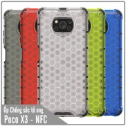 Ốp lưng cho Xiaomi Poco X3 NFC trong màu Tổ Ong chống sốc