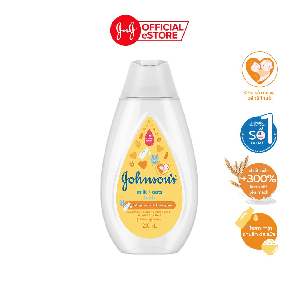 Sữa tắm Johnson's Baby Cho Bé - Dung Tích 200ml-500ml