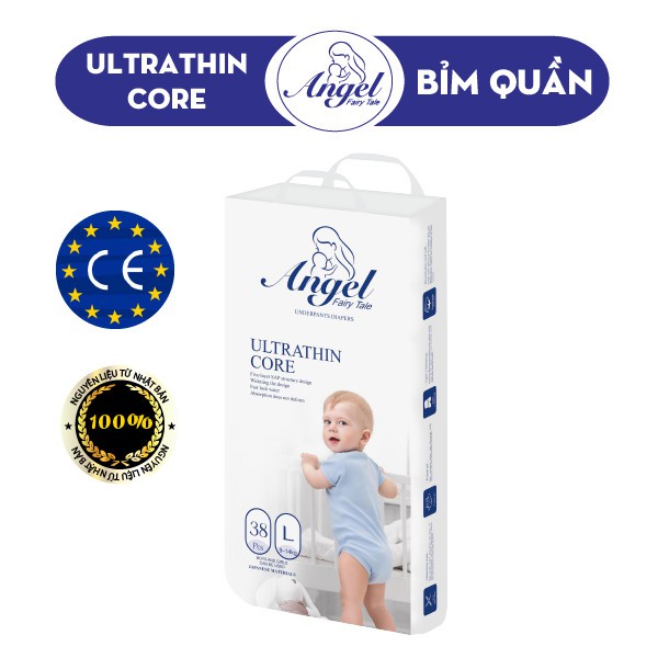 Bỉm Quần ANGEL Ultrathin Core Size M40-L38-XL36-XXL34