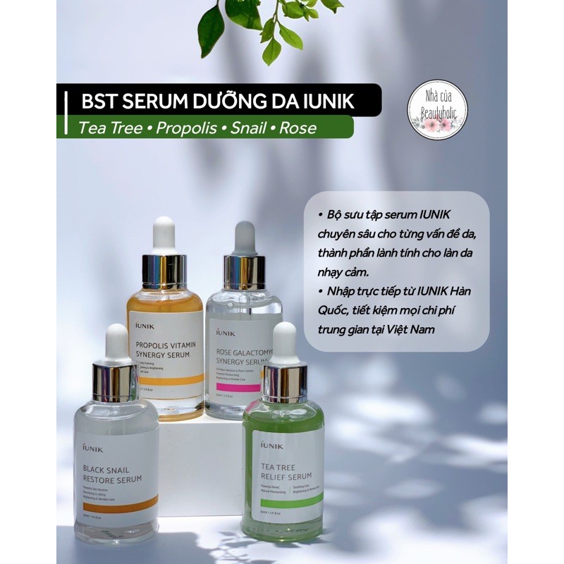 {Mua để nhận quà} Bộ sưu tập Serum IUNIK