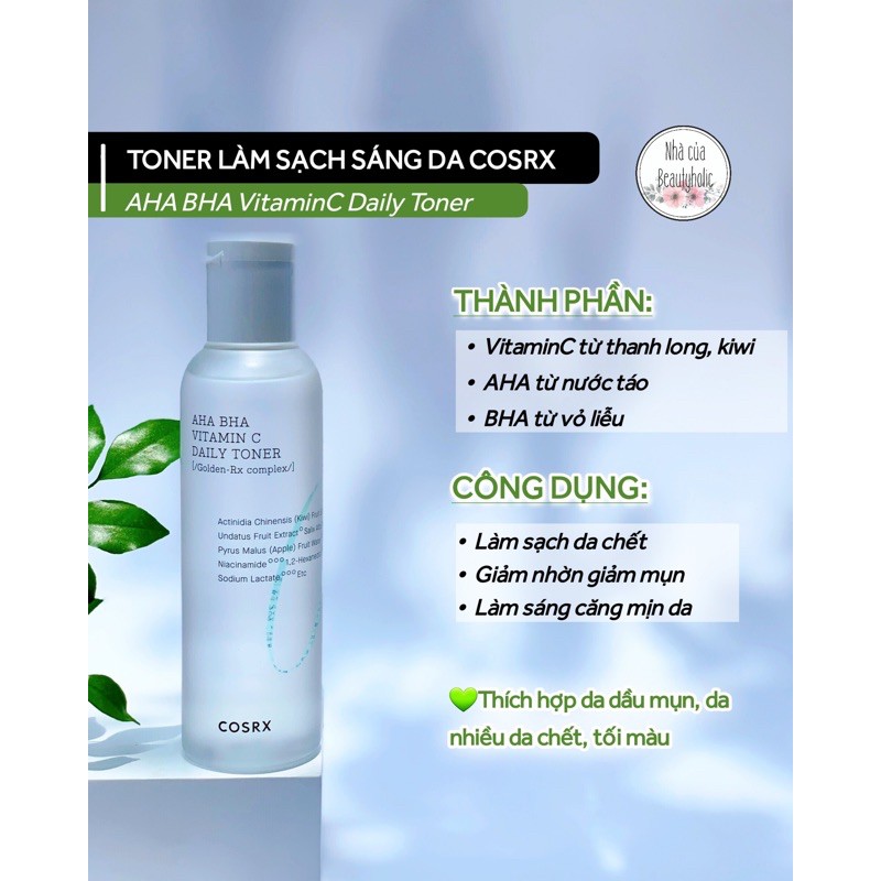 Toner AHA BHA VITAMIN C COSRX