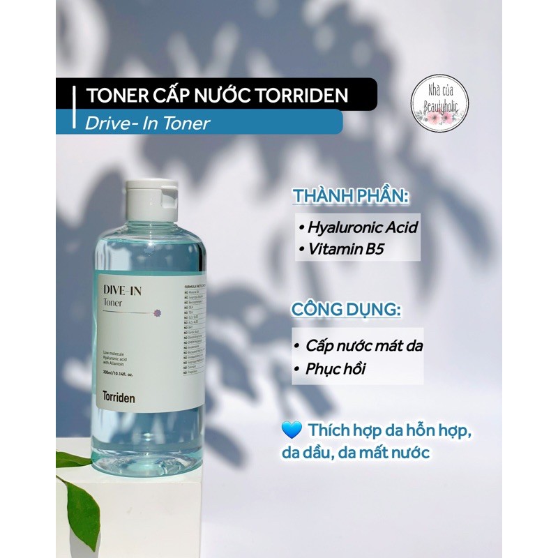 Toner cấp nước TORRIDEN DRIVE IN